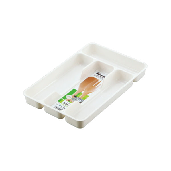 カトラリー収納ケース 整理トレー ホワイト 038688