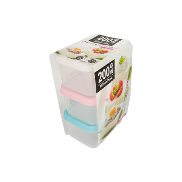 食品保存容器 フードストッカー ストック容器  ミリオンパック ミニミニ 3P 039005