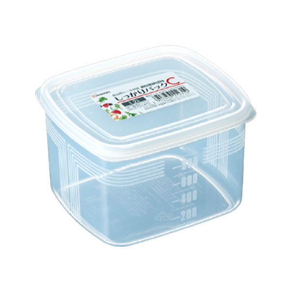 しっかりパック C 1200ml クリア 食品保存 食品ストックケース 039260