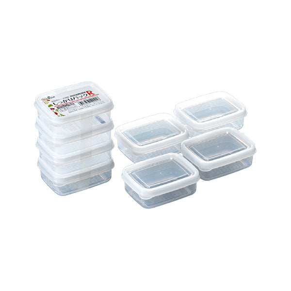 しっかりパック R 4P 100ml クリア 食品保存 食品ストックケース 039292