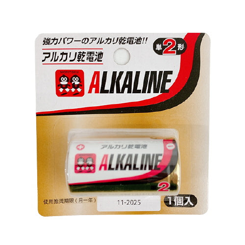 乾電池 単2電池 アルカリ乾電池 単2形 040461