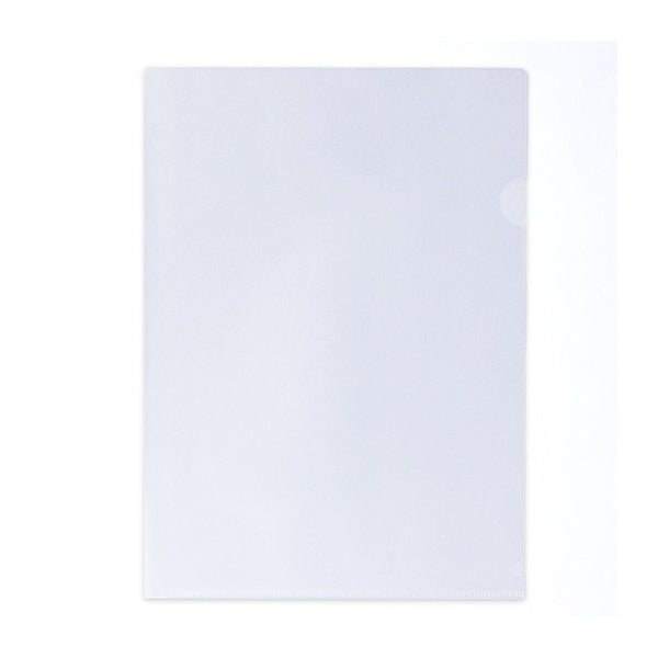 PLUS 薄型軽量フィルムホルダー 10P クリア 041428