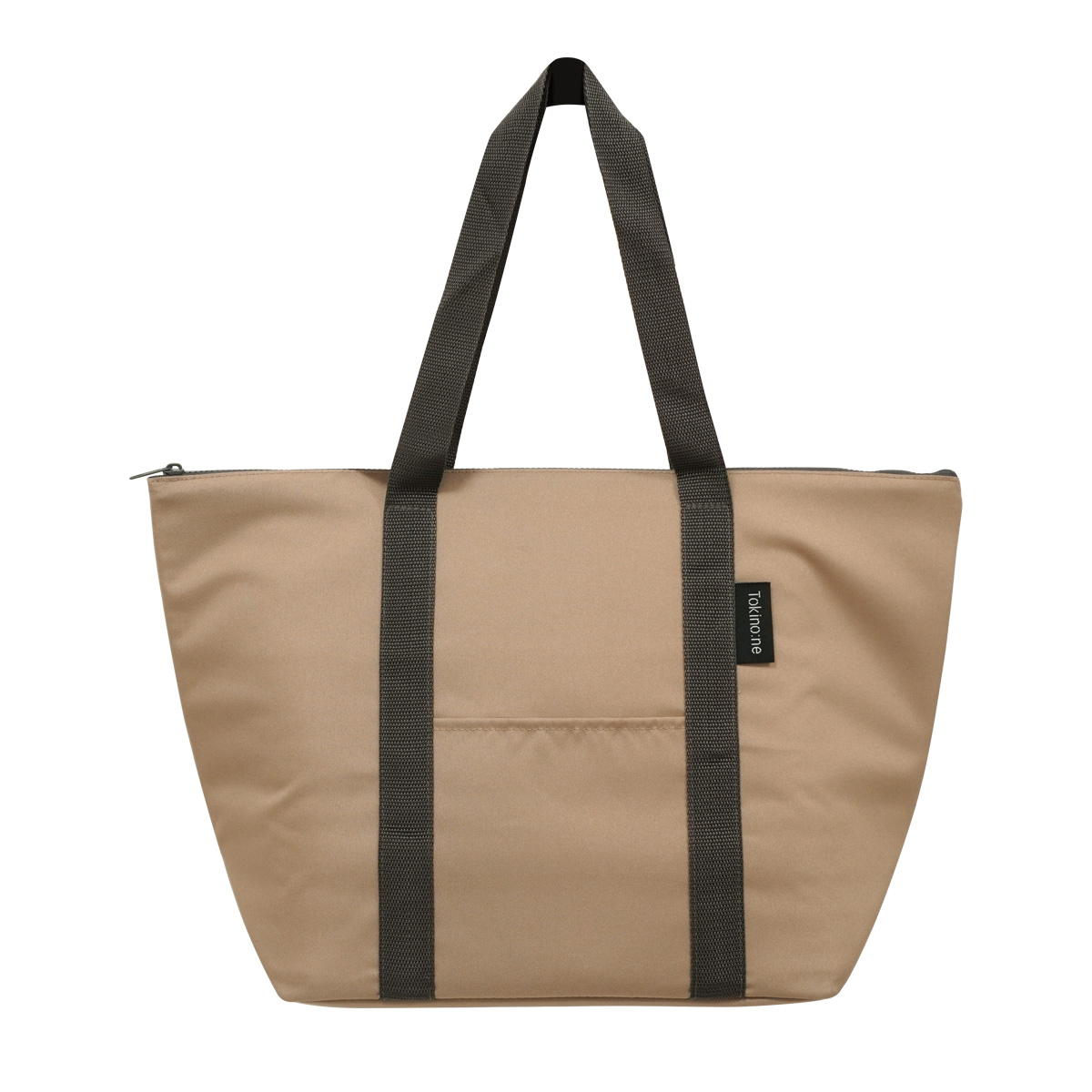 【在庫限り】Tokinone PB.保冷トートバッグ ベージュ 約H33×D53×D20cm 041627