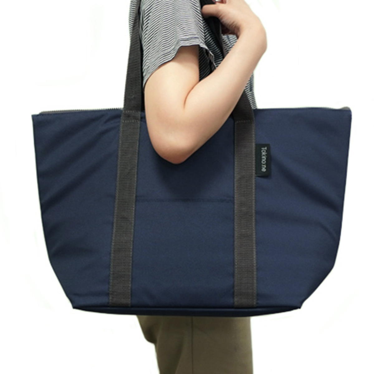 【在庫限り】Tokinone PB.保冷トートバッグ ネイビー 約H33×D53×D20cm 041628
