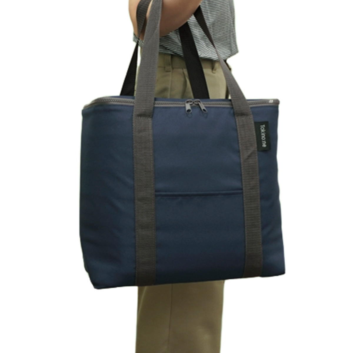 【在庫限り】Tokinone PB.保冷バッグボックスタイプ ネイビー 約H33×D33×D20cm 041636