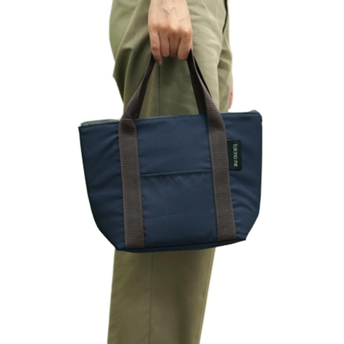 【在庫限り】Tokinone PB.ランチ保冷バッグ ネイビー 約H22×D32×D11cm 041643