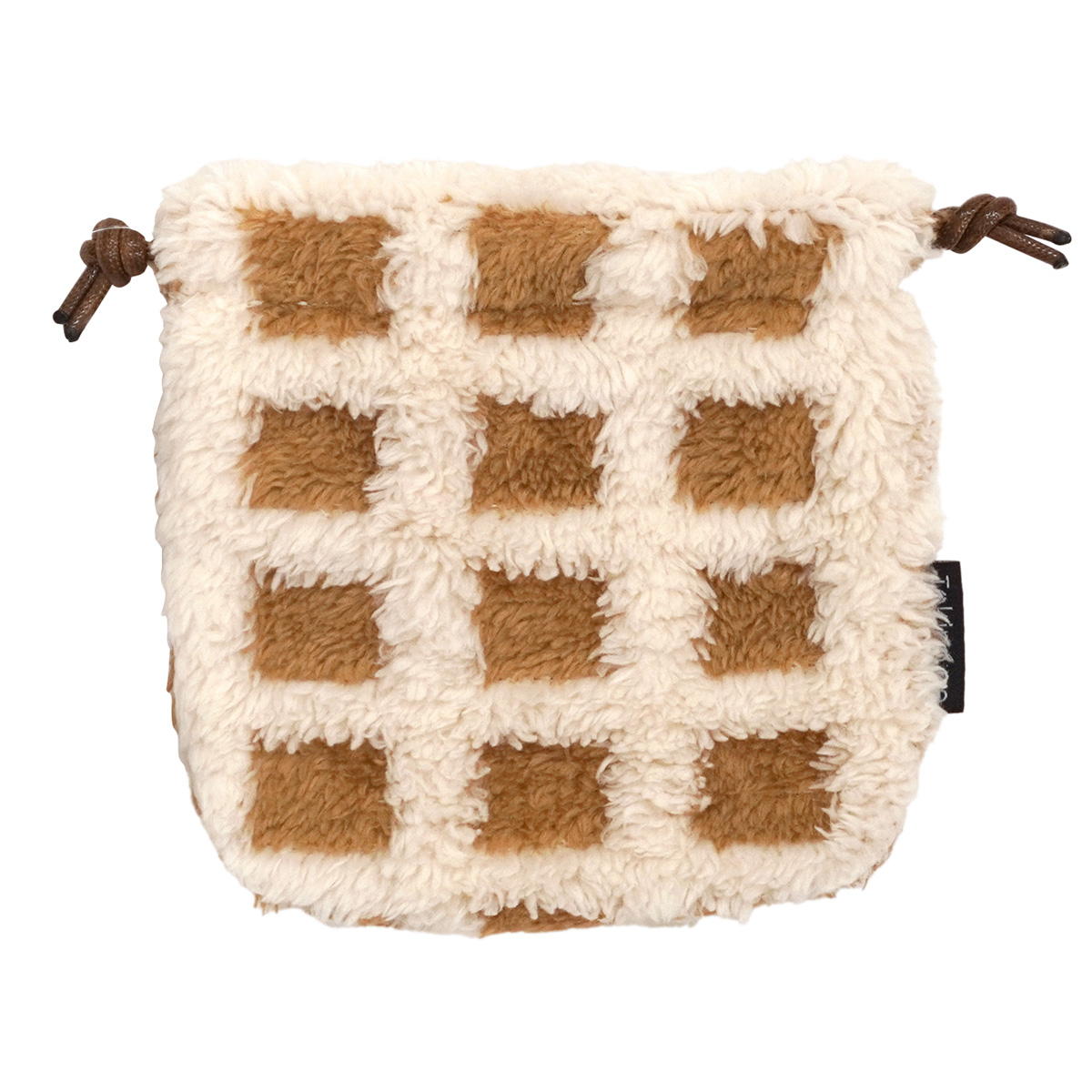 Tokinone PB.もこもこキンチャク チェック柄 BR 041706