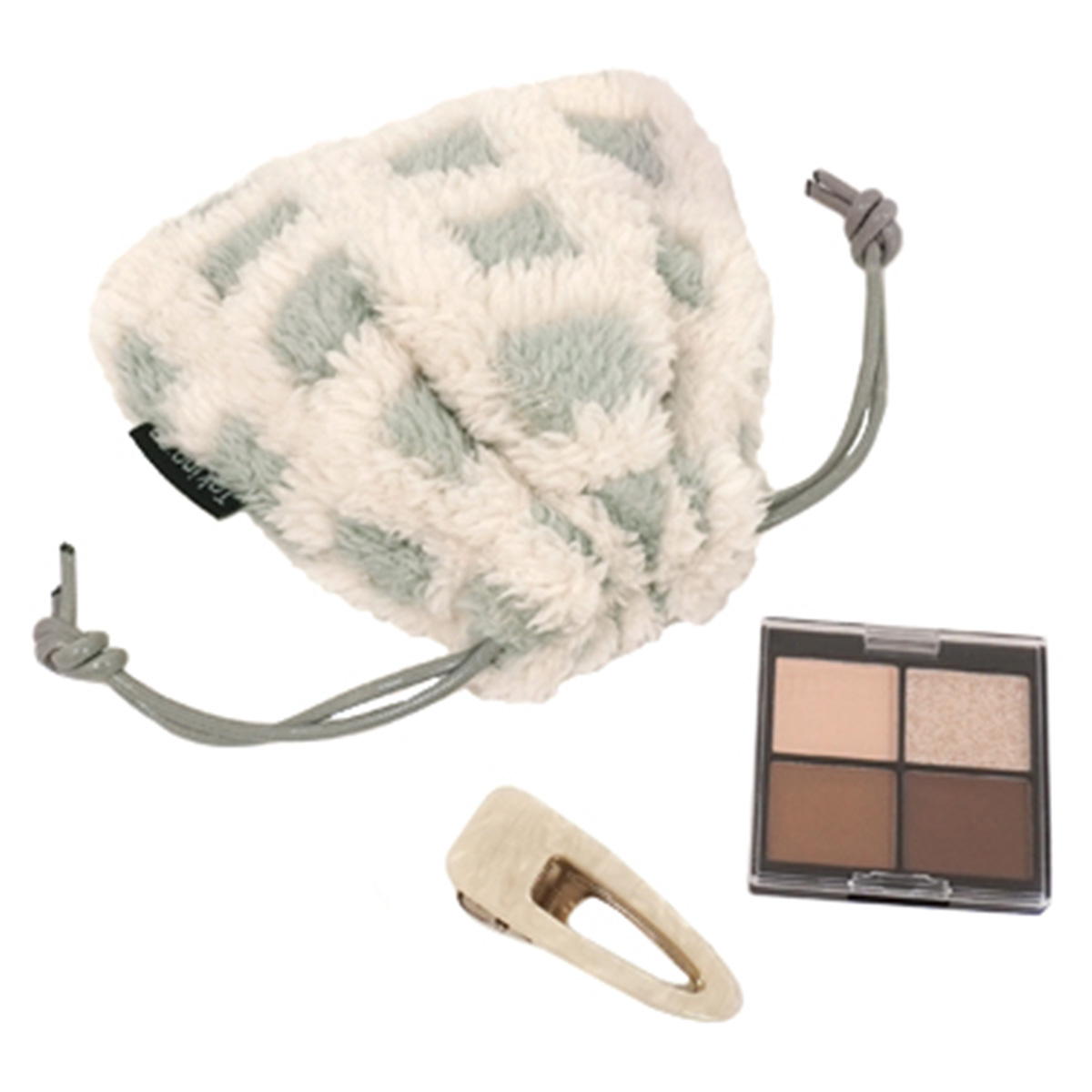 Tokinone PB.もこもこキンチャク チェック柄 GY 041708