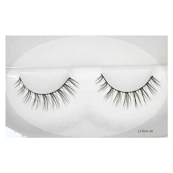 付けまつ毛 LJ 華やかつけまつげ 10 ショートクロスブラウンミックス 042061