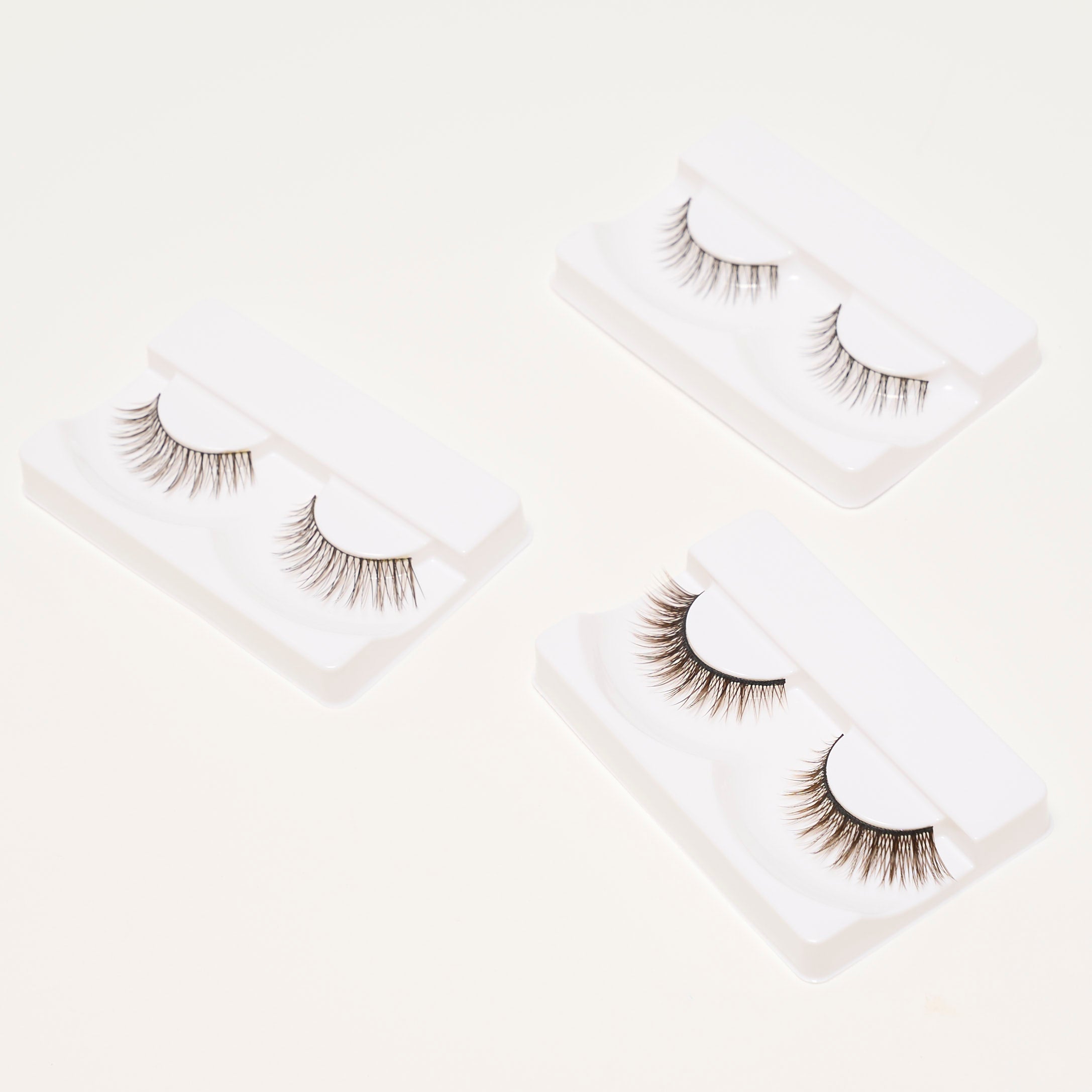 付けまつ毛 LJ 華やかつけまつげ 10 ショートクロスブラウンミックス 042061