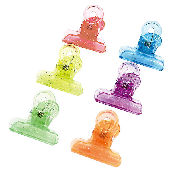 プラ目玉クリップ/カラー /M6P 042231