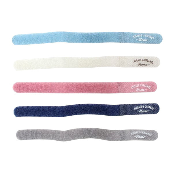 ケーブルホルダー ケーブルタイ 5Pスリム スモーキーカラー ケーブルクリップ 042346