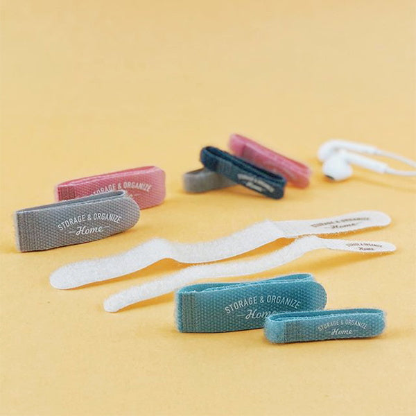 ケーブルホルダー ケーブルタイ 5Pスリム スモーキーカラー ケーブルクリップ 042346