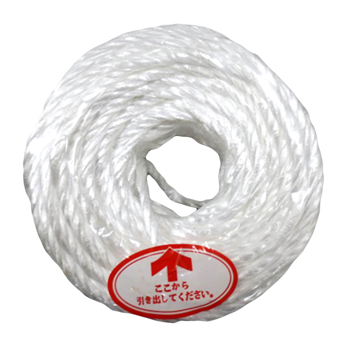 綾巻3本撚りPPロープ 36m 042894