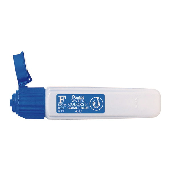 ぺんてる エフ水彩えのぐ あお 043169