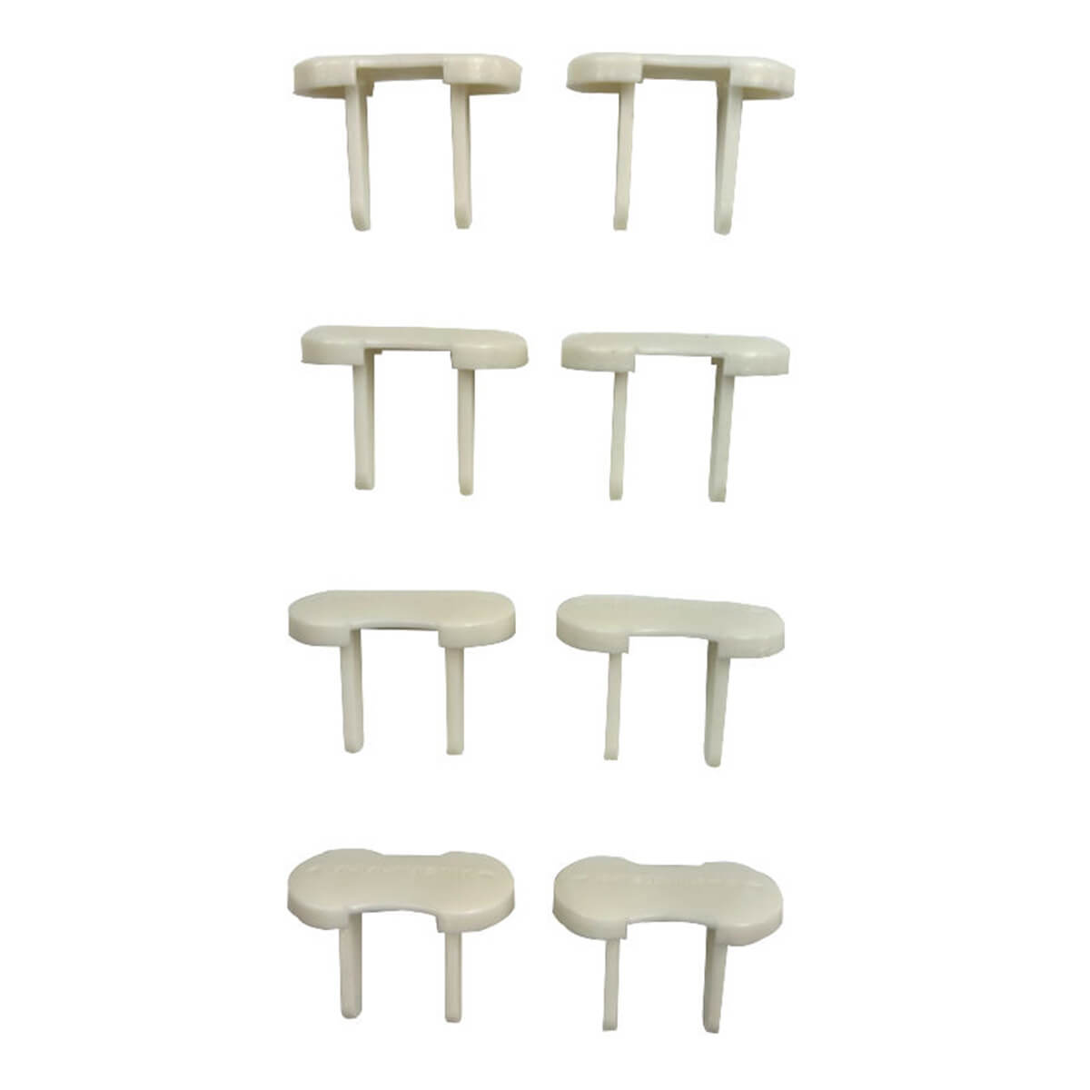 コンセントカバー ベビーガード 安心ママニューコンセント用キャップ ホワイト 043267