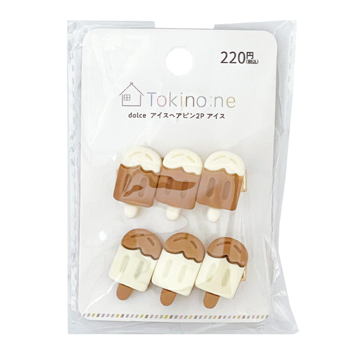 【OUTLET】Tokinone PB.dolceアイスヘアピン2P アイス 044294