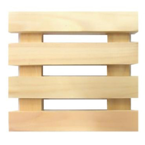 四万十川ひのきプレート 15×15cm 044755