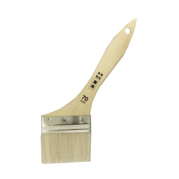 多用途ハケ 金巻筋違型 70mm 044773