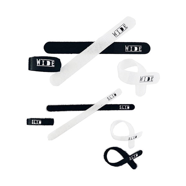 ケーブルホルダー ケーブルタイ おしゃれ 5P スリム モノトーンカラー ケーブルクリップ 044908