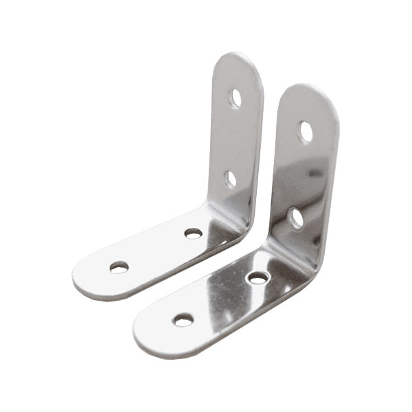 ステンレスL型補強金具50×50mm 2個 045188