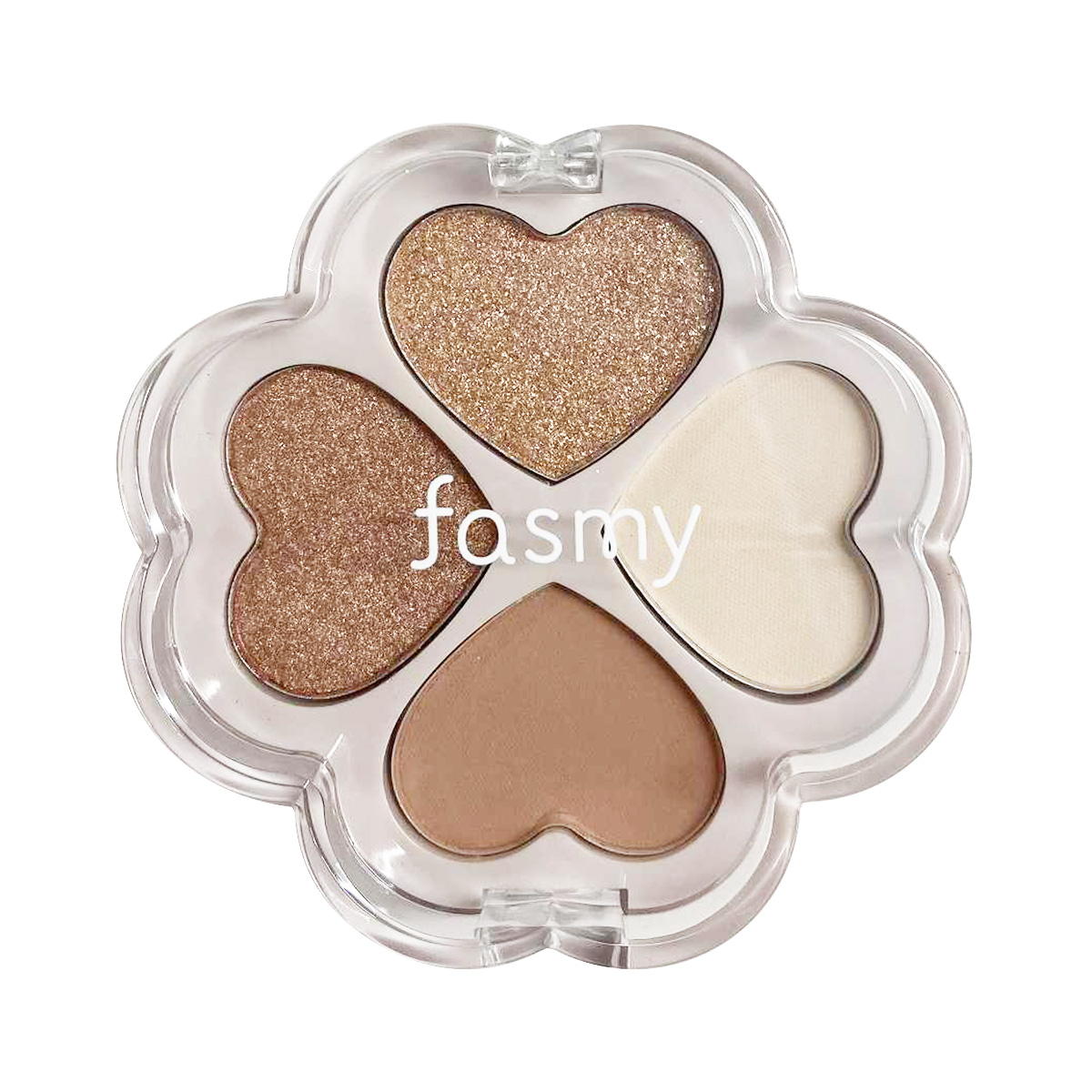 アイシャドウ PB.fasmyクローバーパレット 02 ブラウンキャメル 045404