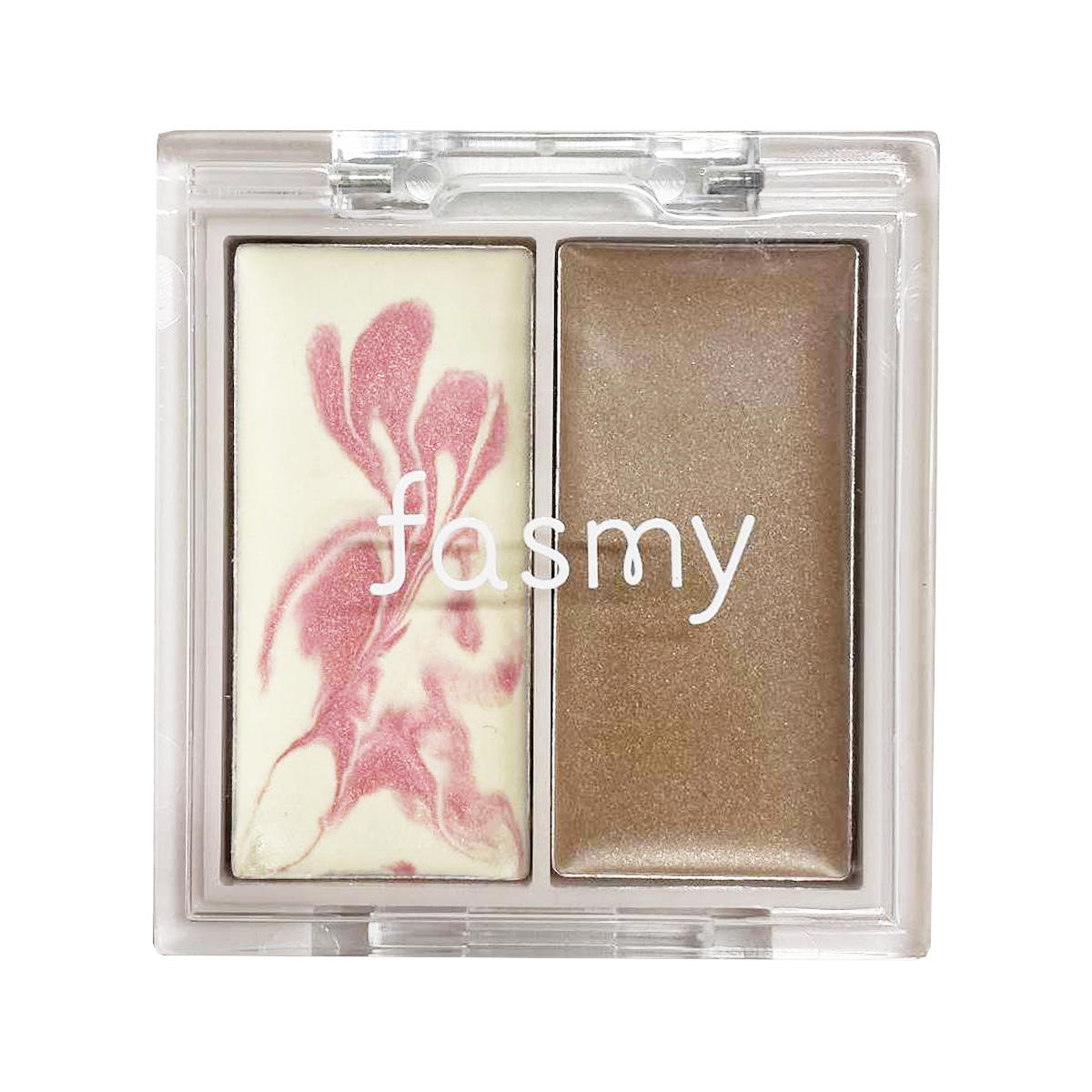 PB.fasmyマーブルクリームアイシャドウ 01 ローズブラウン 045443