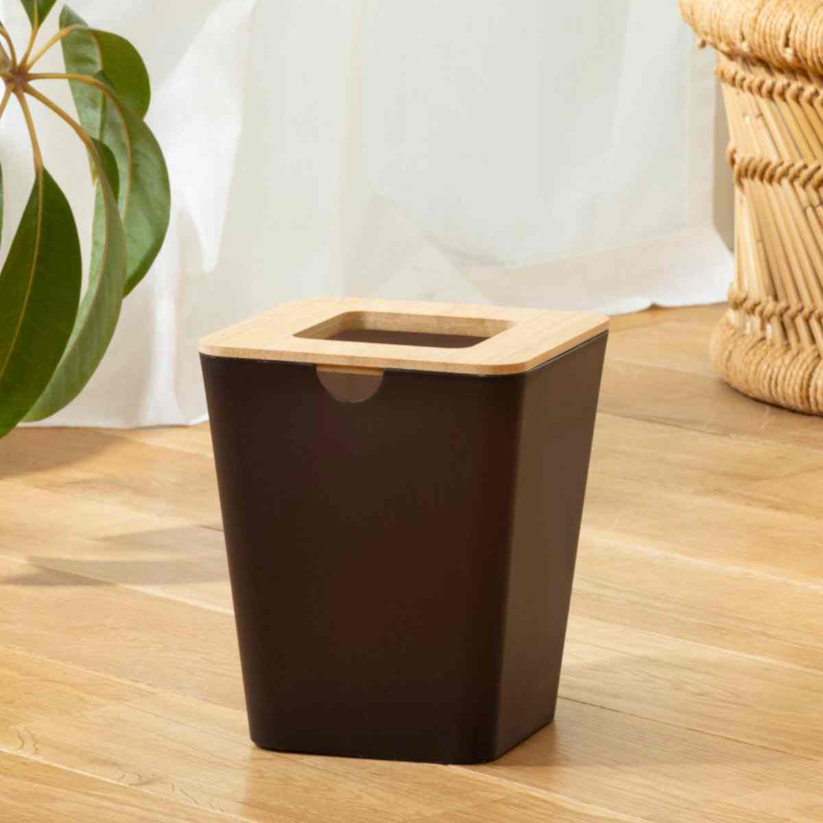 【在庫限り】Tokinone PB.ゴミ箱 ブラック 045778