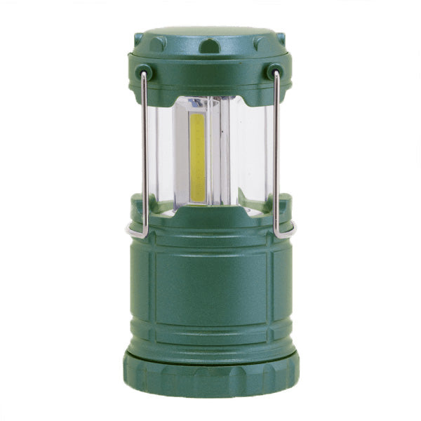 ランタン led LED おしゃれ COBランタン 災害用 電池式 スライド式LEDランタン カーキ 7×7×10cm 045922