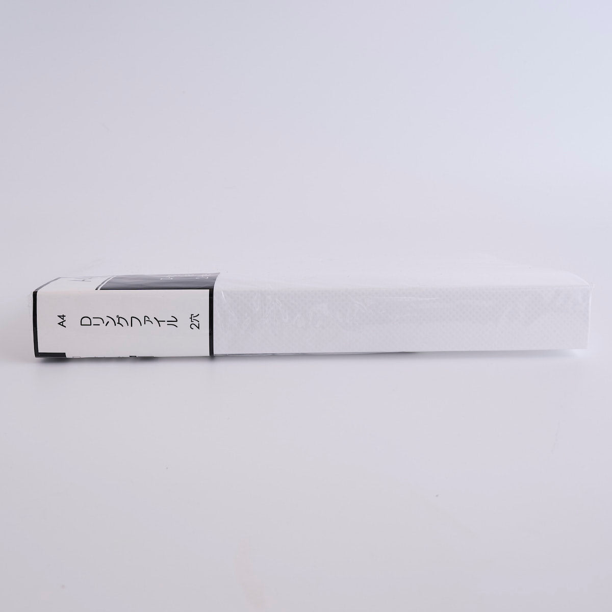 リング式ファイル D型リングファイル PB.A4 Dリングファイル 2穴 ホワイト 046008