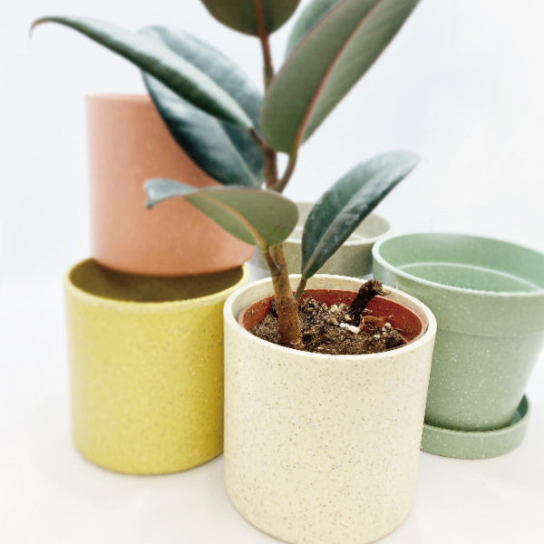 【OUTLET】植木鉢カバー プランターカバー フラワーポットカバー Tokinone PB. 3号サイズポット ベージュ φ9.6×H9cm 046179