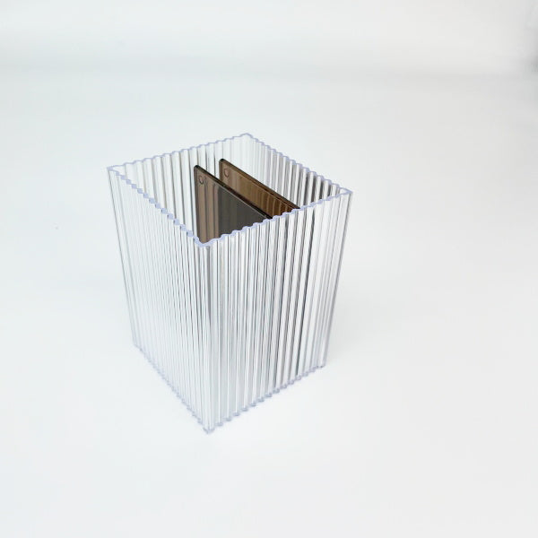 収納ボックス 収納ケース 小物収納 コスメ収納 文具収納 リップル04 モノトーン 046263