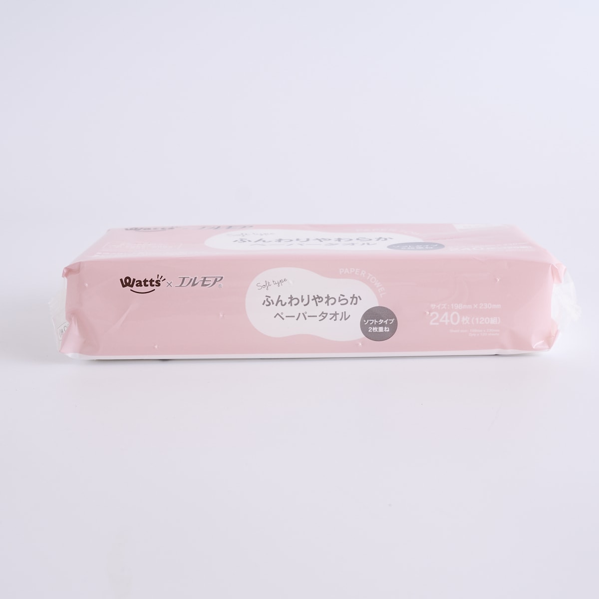 PB.エルモアふんわりやわらかペーパータオル 240枚 046630