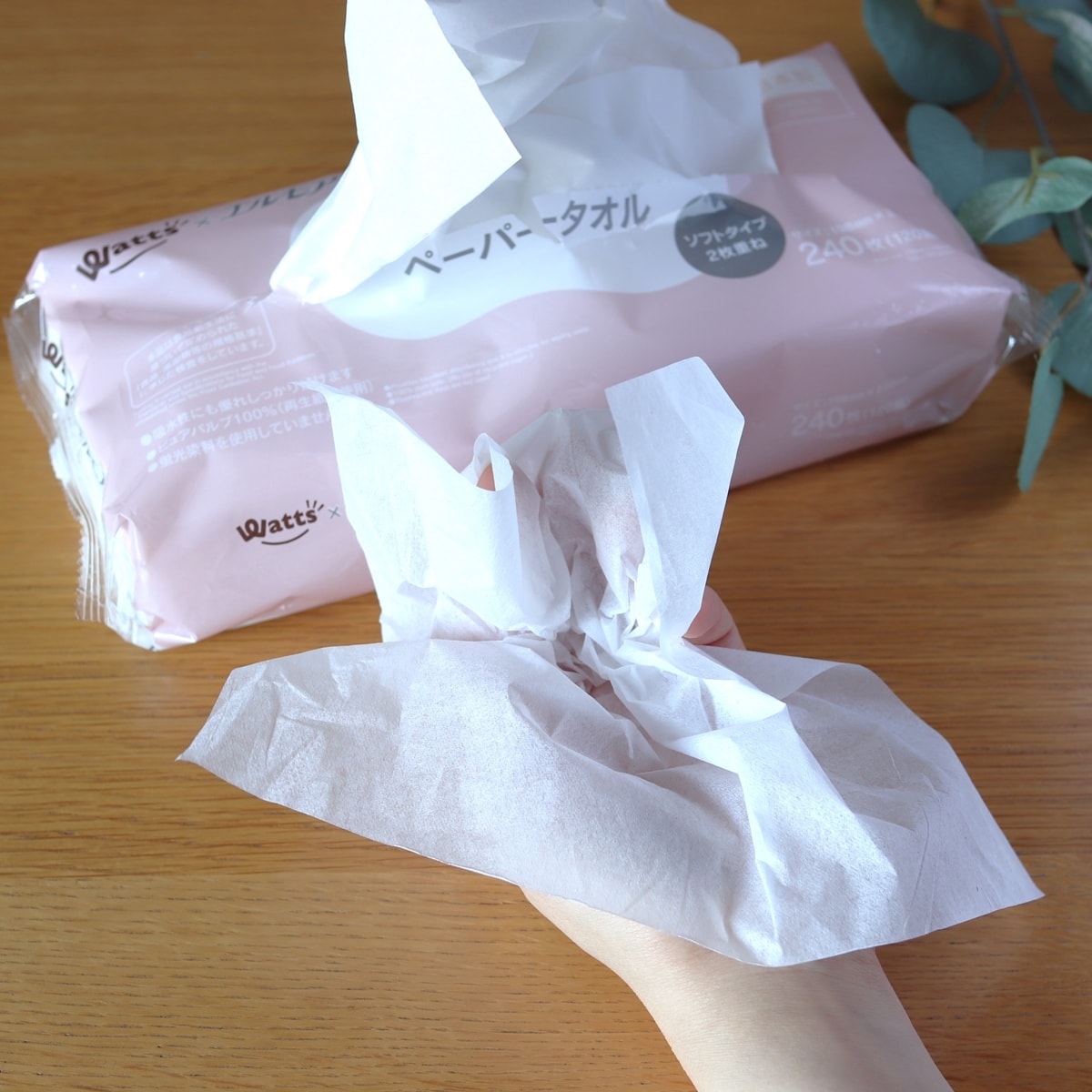 PB.エルモアふんわりやわらかペーパータオル 240枚 046630