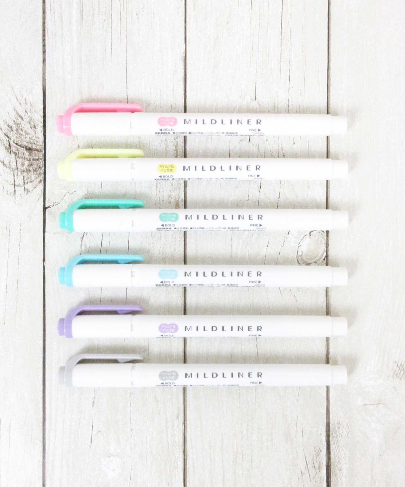 カラーペン カラーマーカー パステルカラー ZEBRA ゼブラ マイルドライナー ブルーグリーン 046804