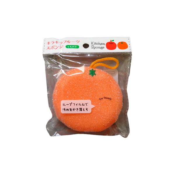 台所スポンジ キッチンスポンジ キラキラフルーツスポンジ 046985