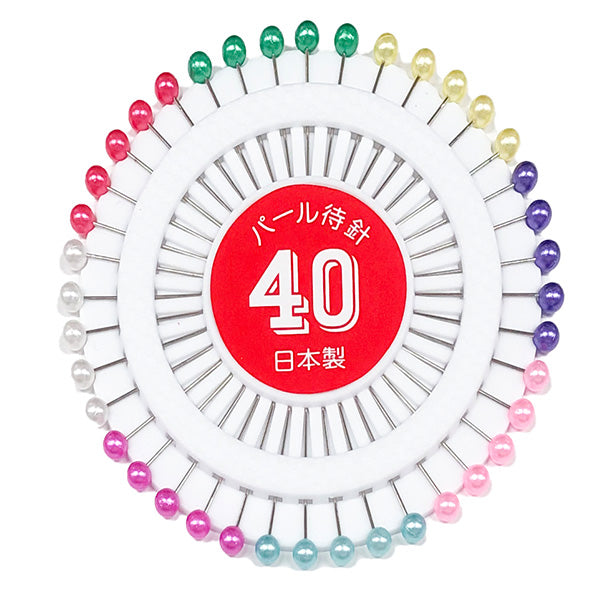パールピン 仮縫いピン 40本入 047555