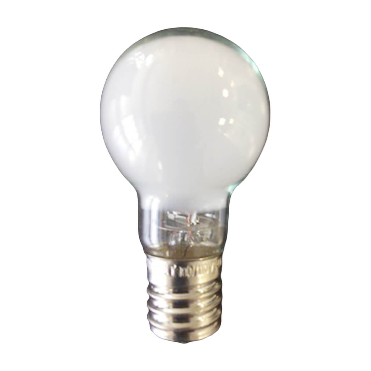 電球 ミニクリプトン電球 ホワイト 60W 口金E17 直径3.5×6.7cm 048916