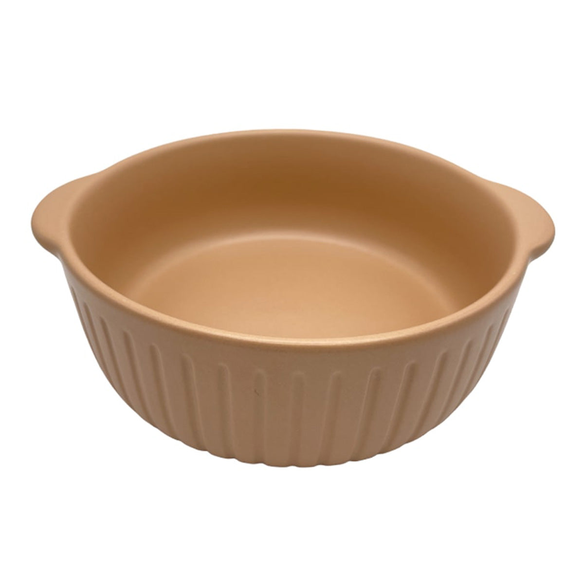 耐熱ボウル 中鉢 グラタン皿 オーブン対応 Tokinone PB.オーブンウェア ラウンド ブラウン 450ml 049079