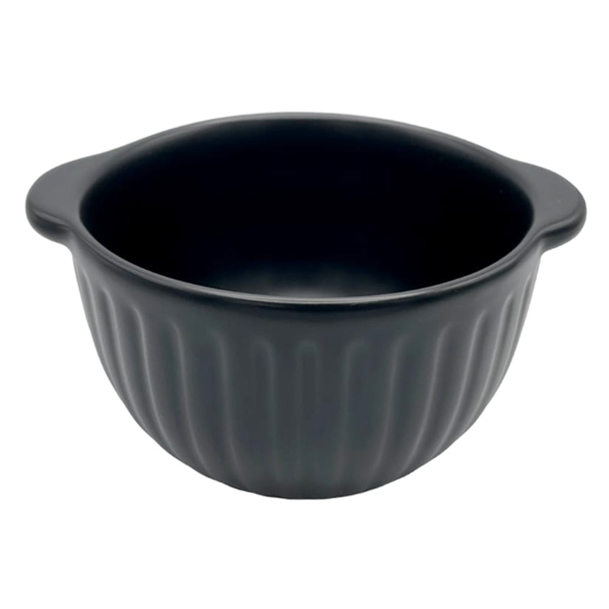 耐熱ボウル 小鉢 グラタン皿 オーブン対応 Tokinone PB.オーブンウェア スープ ブラック 280ml 049083