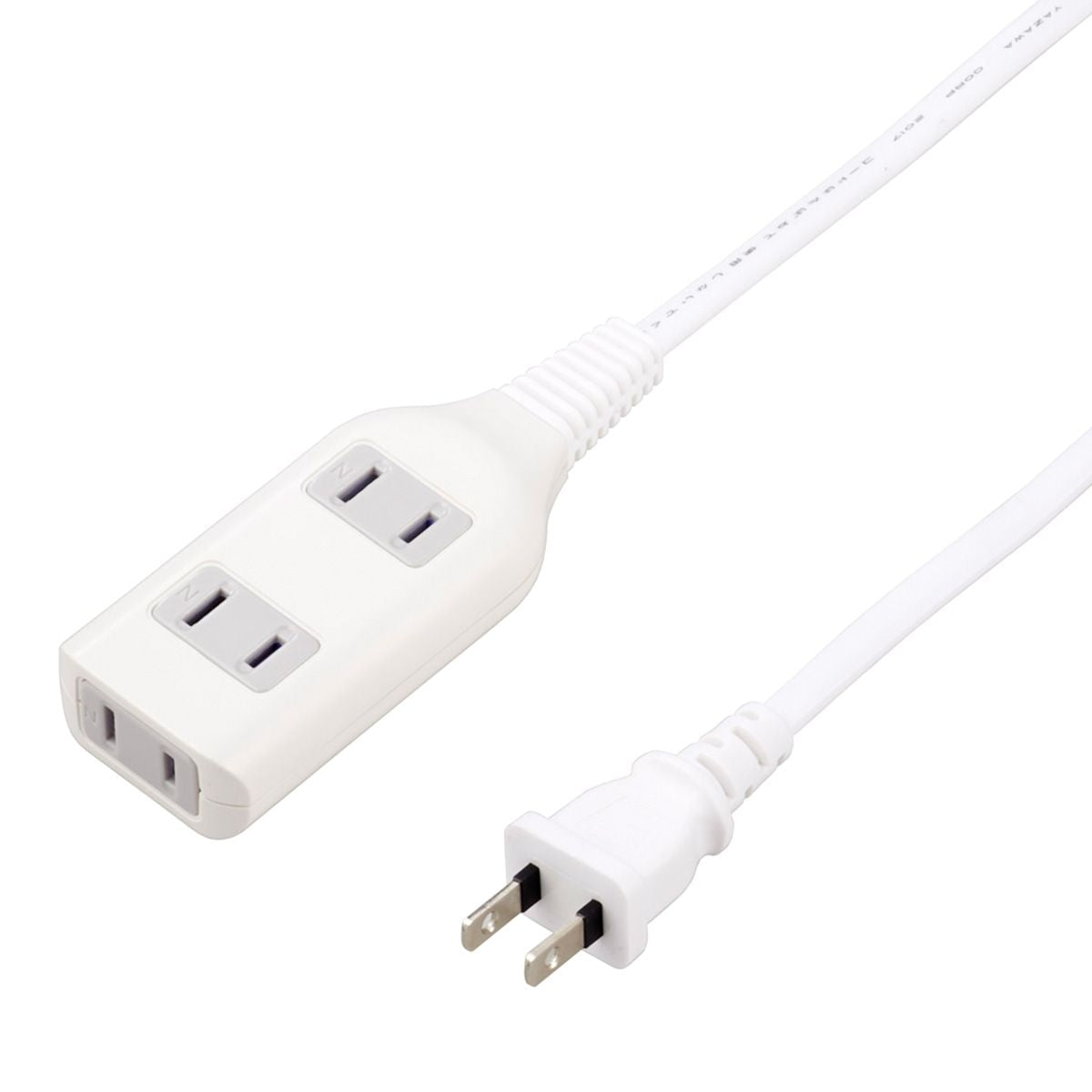 【在庫限り】電源タップ コンセントタップ 延長コード PB.タップ 3個口 1.3m 049092