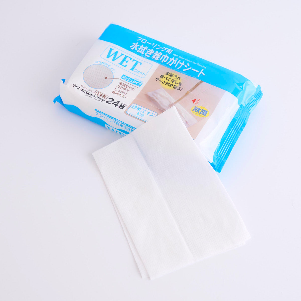 PB.フローリング用水拭き雑巾がけシート24枚 049124