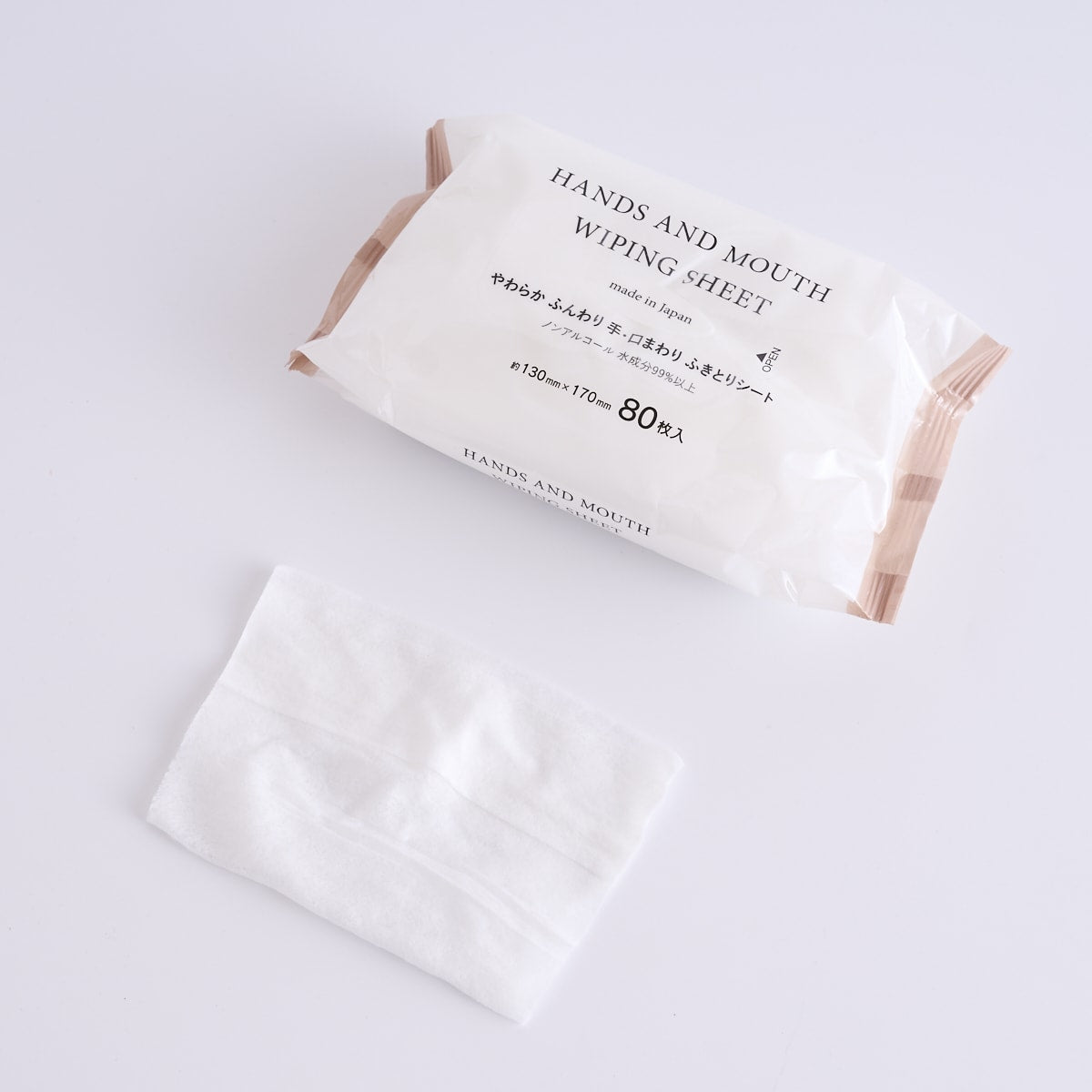 PB.おそと時間 手・口まわりふきとりシート 80枚 049147