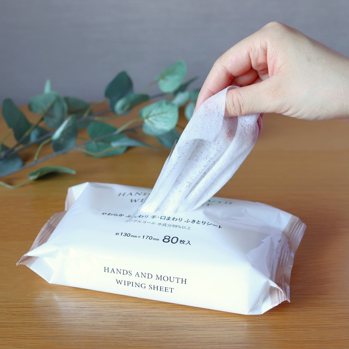 PB.おそと時間 手・口まわりふきとりシート 80枚 049147