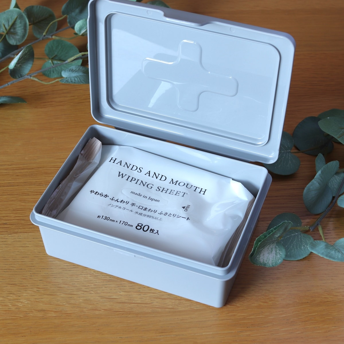 PB.おそと時間 手・口まわりふきとりシート 80枚 049147
