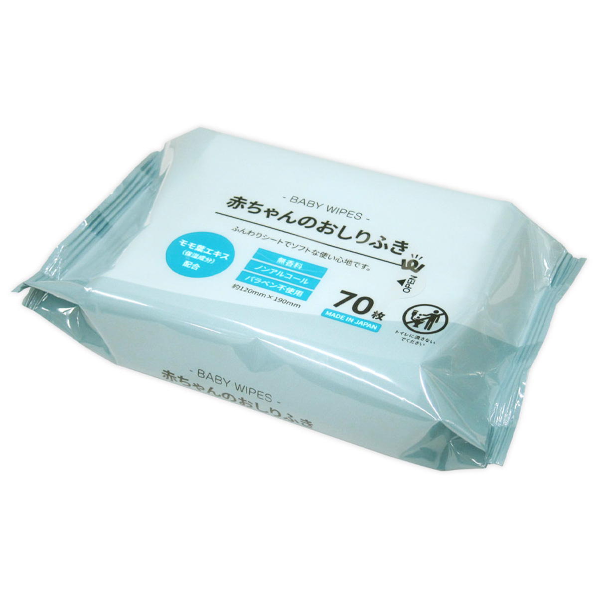 PB.赤ちゃんのおしりふき70枚 049355