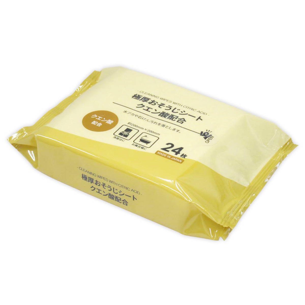 PB.極厚クエン酸配合お掃除シート24枚 049360