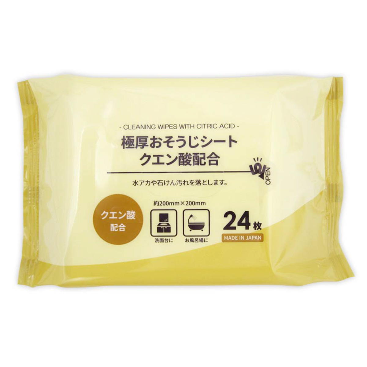 PB.極厚クエン酸配合お掃除シート24枚 049360
