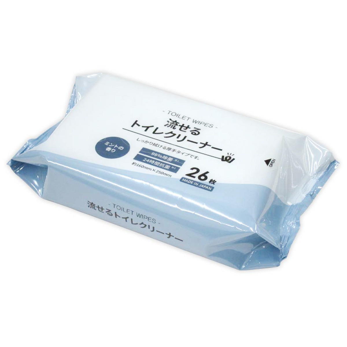 【クーポンでオトク!箱売】PB.流せるトイレクリーナー26枚 100個(20個×5箱) 049362 000059