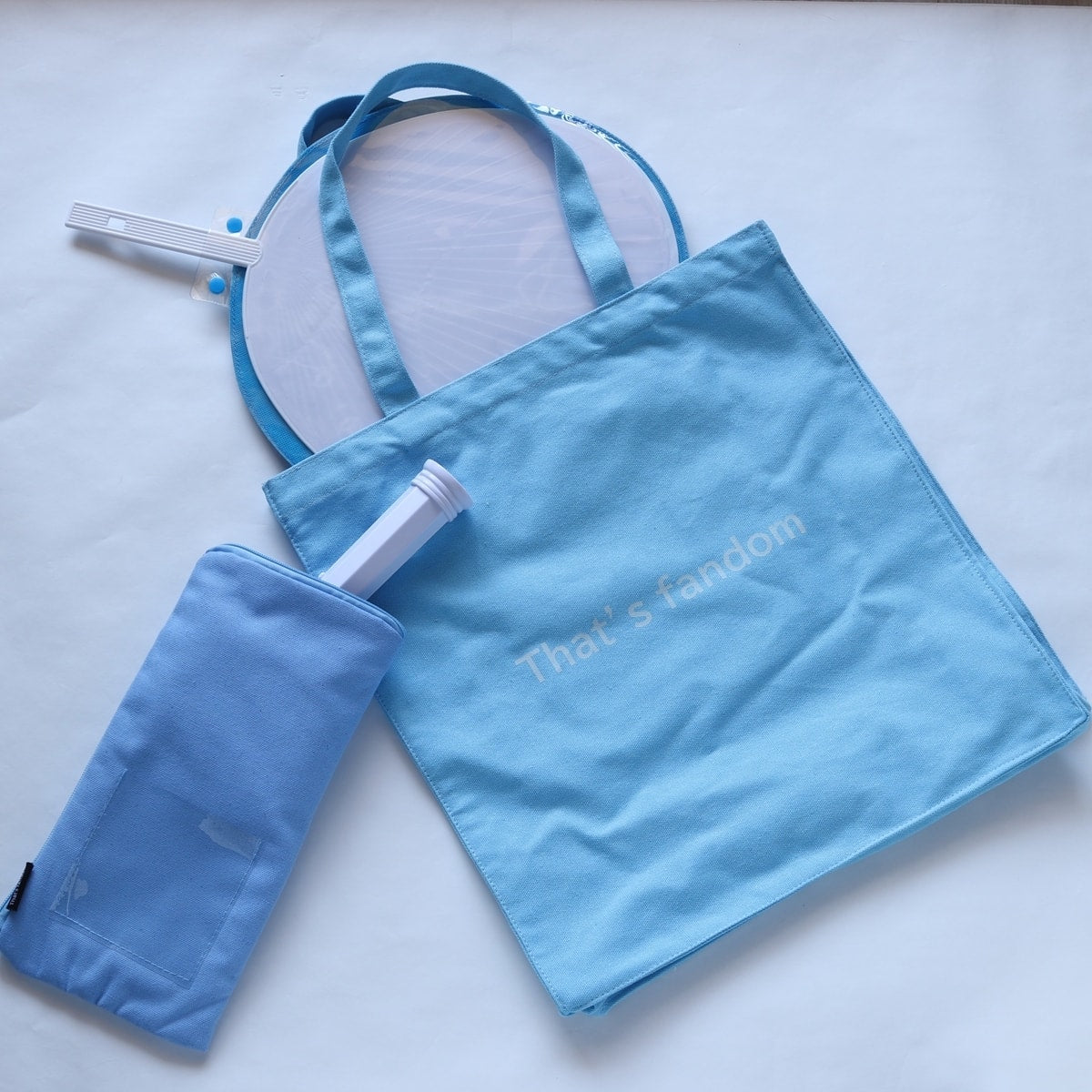 トートバッグ PB.推し色トート ブルー 約H40×W38×D12cm 青 049782